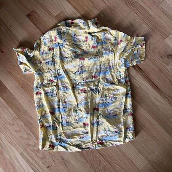 Lot Of 2 Mens Hawaiian Shirts Short Sleeve Floral Tropical Button Front Medium - Picture 6 of 9